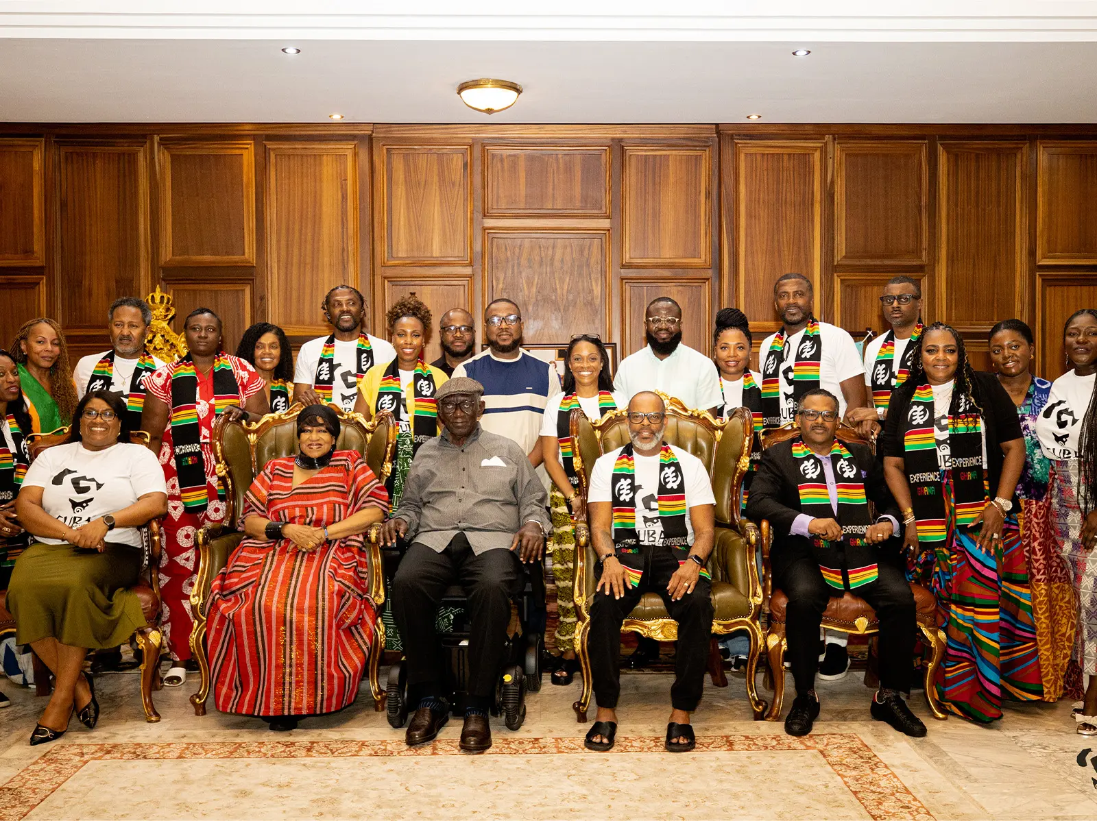 With H.E Ex Prez Kufuor